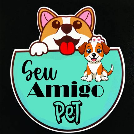 Adesivo em vinil para indicar a casa do seu pet