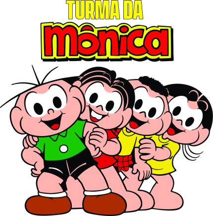 Desenho personalizado turma da monica