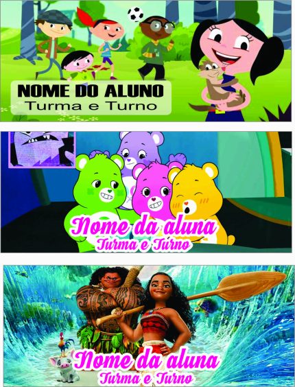 Etiqueta adesiva Escolar 12X5CM